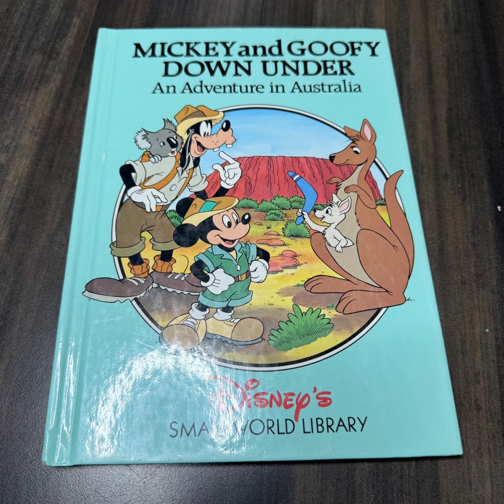 Disney Mickey and Goofy Down Under An Adventure in Australia Childrens Book